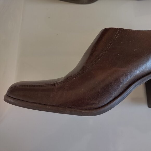 Ladies Brown High Heel Shoes - Picture 5 of 8